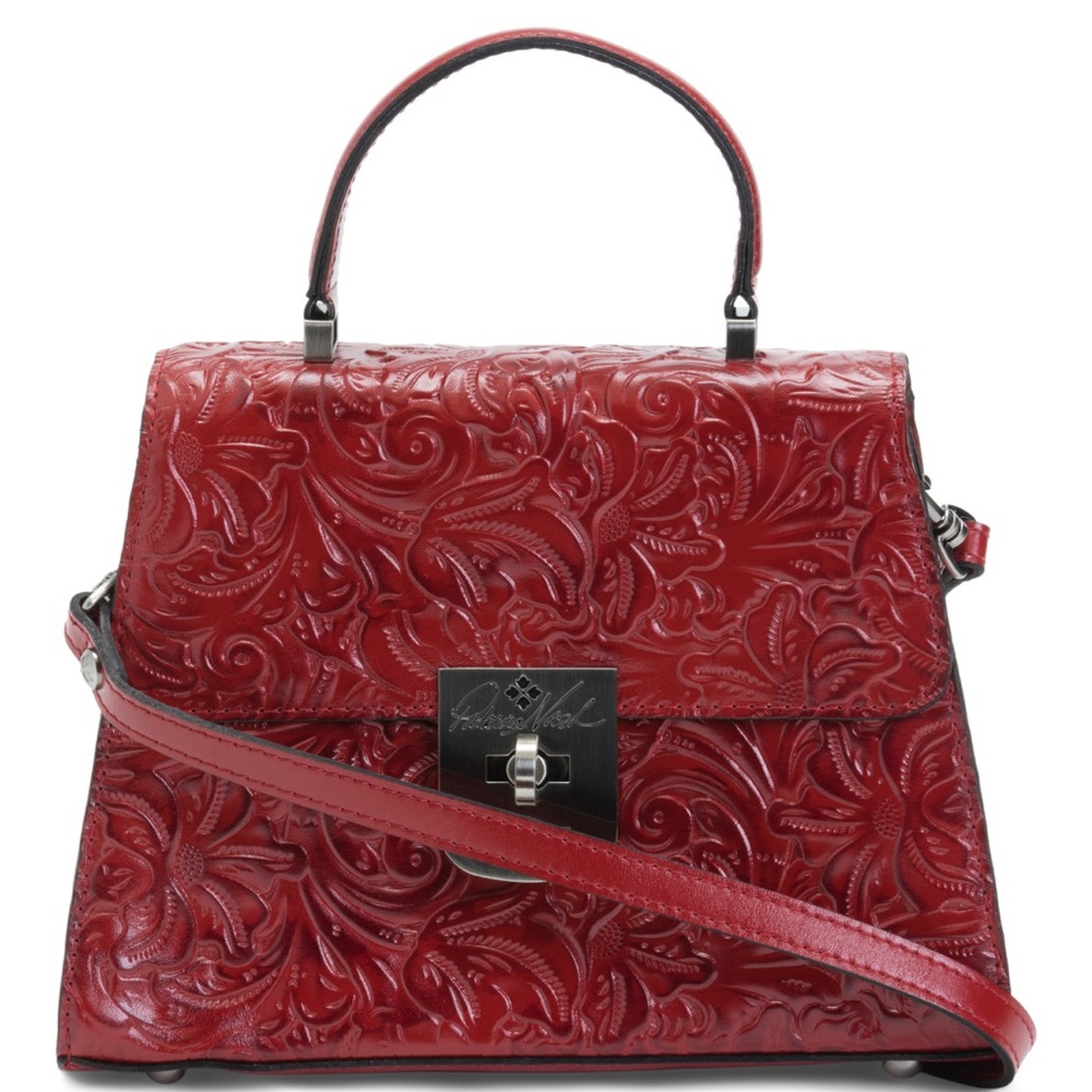 ❤️ Patricia Nash Leather Chauny Satchel